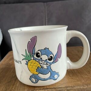 Disney “Stitch” “Kauai, Hawaii” Mug Stitch with Pineapple Purple Hibiscus (10)